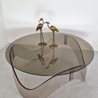 Space Age Salontafel Van Perspex En Glas thumbnail 10
