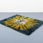 Swedish Modern Rug / Tapijt / Vloerkleed From Viola Grasten For Nordiska Kompaniet, 1960’S thumbnail 4