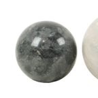 Set Van 3 Grote Gepolijste Bollen Marmer Natuursteen Bal thumbnail 8