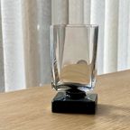 Set Of 2 Vintage Di Saronno Square Glasses thumbnail 7