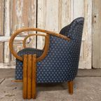 Art Deco Fauteuil , Jaren ‘20/‘30. Antiek. Exclusief. thumbnail 4