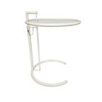 Design Side Table - Eileen Gray Stijl - Metaal - Glas - 80S thumbnail 6