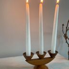 Vintage Houten Kandelaar thumbnail 11