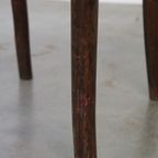 Set Van 2 Originele Vintage Thonet Bistro Design Stoelen thumbnail 18