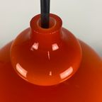 1 Of 2 Orange Glass Pendant Light 'oplight' By Hans Agne Jakobsson For AB Markaryd thumbnail 5