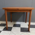 Teak Extendable Dining Table 1960S thumbnail 7