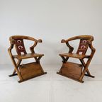 Zeldzame Aziatische Troonstoelen thumbnail 7