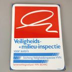 Emaille Bord Veiligheids & Milieu Inspectie thumbnail 3