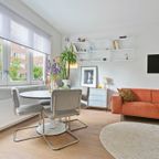 Set Van 4 Zuiver Ridge Rib Eetkamerstoelen (grijs Ribstof) thumbnail 7