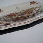Keramiek Plateau Montan Haven Dordrecht Door Schoonhoven 1956 thumbnail 16