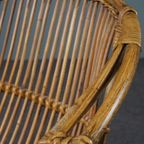 Bijzondere Rotan Fauteuil, <<<brand>>>, 1950 thumbnail 8