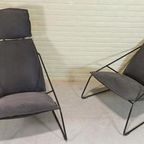 Set Van 2 Vintage Carl Ojerstam Villstad Fauteuils thumbnail 14