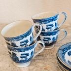 Kinder Speelgoedserviesje Vintage Servies Setje High Tea thumbnail 4