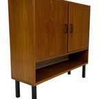 Vintage Kastje Compact Dressoir Jaren 60 Teak Fineer thumbnail 4