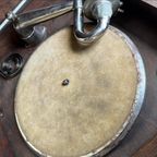 Vintage Grammofoon Meubel Met Babyphon Grammofoon thumbnail 10