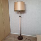 Vloerlamp - Staande Lamp - Empire Stijl - Mahonie- thumbnail 7