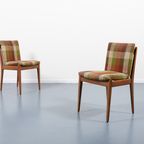 Set Of 4 Isa Bergamo Chairs / Eetkamerstoelen, Italy 1960’S thumbnail 4