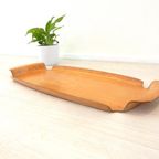 Vintage Silva Sweden Dienblad Jaren 60 Hout Design thumbnail 2