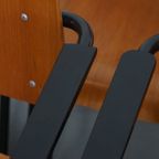 Set Van 8 Vintage Jaren ’60 Dutch Design Marko School/kantine/eetkamerstoelen Met Armleuningen thumbnail 6