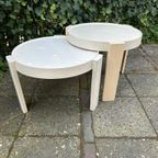 Cassina Gianfranco Frattini Bijzettafels 1970S thumbnail 3