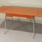 Vintage Formica Uitschuifbare Eettafel thumbnail 8