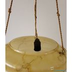 Art Deco Marbled Hanging Lamp thumbnail 5