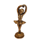 Vintage Groep Koperen Ballerinas thumbnail 3