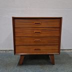 Mid Century Vintage Ladekastje Deense Ladekast Teak thumbnail 2