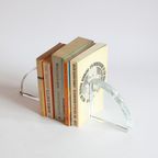 Vintage Glass Bookends, 1970S thumbnail 3