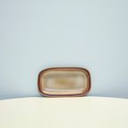 Beige & Bruine Vintage Ovale Schaal thumbnail 2