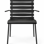 Serax X Maarten Baas Tuinstoel Met Armleuningen Black Aligned thumbnail 2