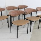 Set Van 6 Rudolf Wolf Alpha Design Stoelen thumbnail 9