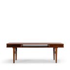 Deens Design Palissander Salon Tafel Van dyrlund 1960s thumbnail 2
