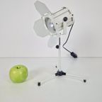 Vintage Projector Tafellamp Wit 40 Cm Vintage 1970 Lamp thumbnail 6
