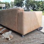 Stoere Leren Bank – Mountain Alp 2,5-zits Lichte Camel Kleur thumbnail 13