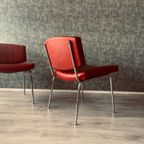 2X Vintage Conseil Chairs By Pierre Gauriche For Meurop,Ca60 thumbnail 21