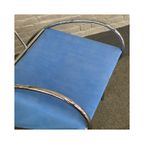Blauwe Velox Armstoel Van Massimo Iosa Ghini Voor Moroso - Italië Midden Jaren 80 thumbnail 7