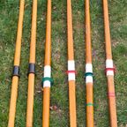 Prachtige Vintage Set Houten Roeiriemen thumbnail 4