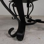 Vintage Tegeltafel, Salontafel Met 8 Tegels, Jaren 60 thumbnail 8