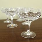 Vintage Kristallen Champagnecoupes thumbnail 2