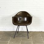 Charles & Ray Eames Dar Fiberglass Armchair Van Herman Miller thumbnail 4