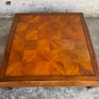 Stunning Wooding Coffee Table With Detailed Inlay thumbnail 4