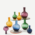 Polspotten | Gecraqueleerde Glazen Bolvaas S thumbnail 9