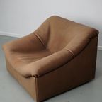 De Sede Ds46 Loungefauteuil In Tan / Beige Buffelleer, Zwitserland thumbnail 3