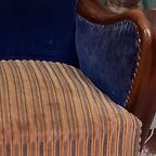 Uniek Frans Antiek Art-Deco Kinderfauteuiltje thumbnail 14