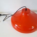 Vintage Hanglamp Oranje Hanglamp Jaren 70 thumbnail 9