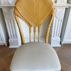 Vintage Rattan Dining Chairs thumbnail 3