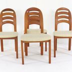 4x Holstebro Stoelen Eetkamerstoelen 'faster' Vintage thumbnail 6