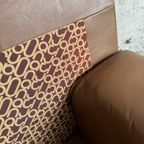 Pair Of 2 Brown Leather Club Brunati Sofa'S thumbnail 11