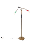 Staande Lamp Jaren 50 – 3 Kappen - (Kl47) thumbnail 3
